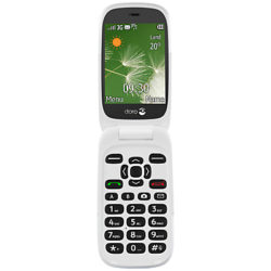 Vodafone Doro 6520 Smartphone, Android, 2.8, Pay As You Go (£10 Top Up Included), 75MB